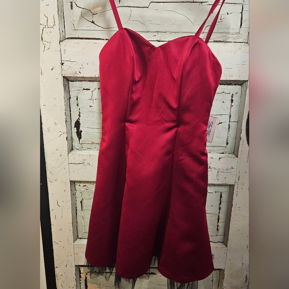 DaVinci Red Prom Dress